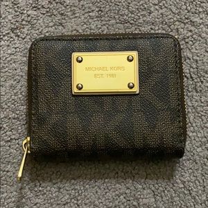 Michael Kors brown wallet